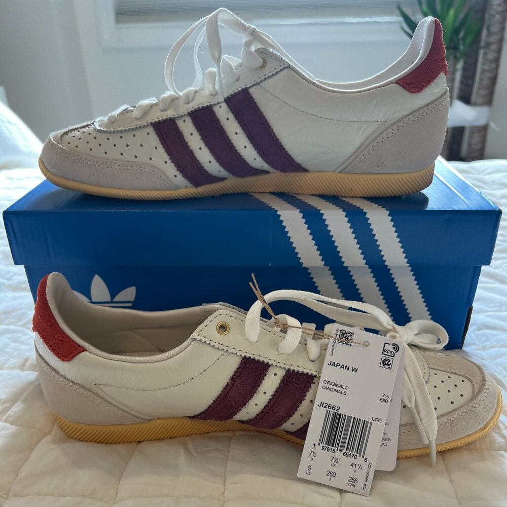 Adidas Japan Off White/Shadow Red/Orange Tint W 9